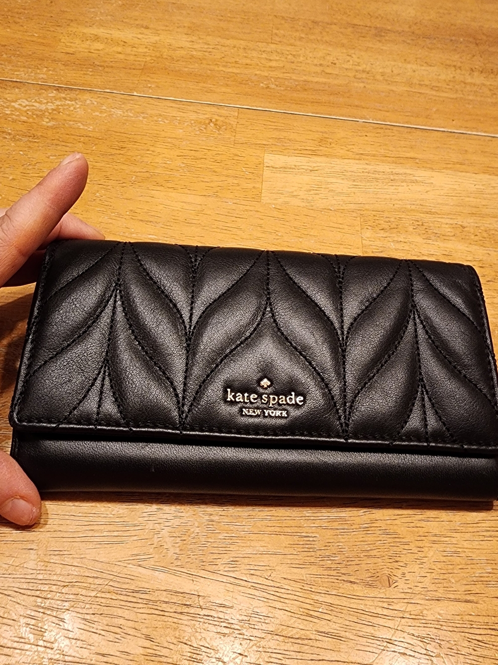 Kate Spade Briar Lane quilted leather wallet